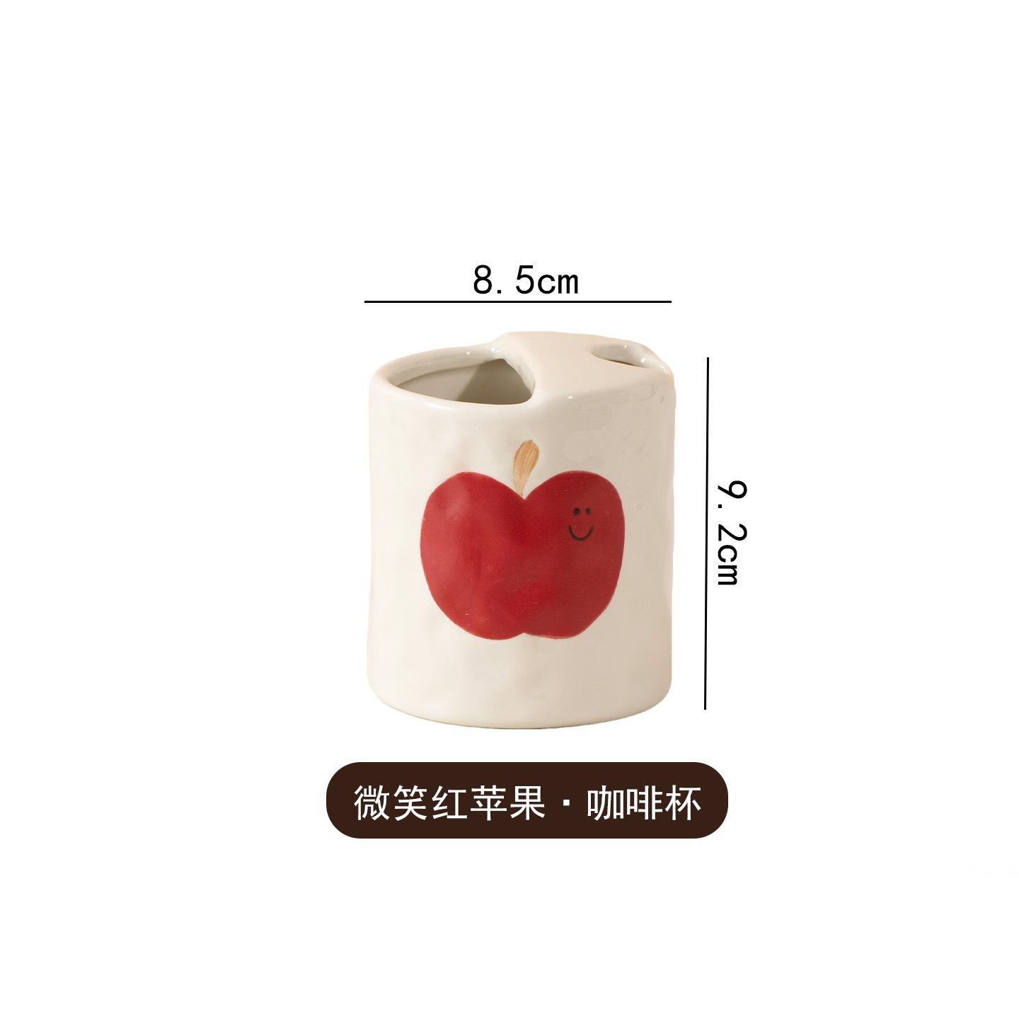 Creative Striped Apple Ceramic Coffee Cup Breakfast Art Milk Mug Cartoon Cute Couple Tea Cup Office Mug Birthday Gift Home Decor 300ml
Creative Striped Apple Ceramic Coffee Cup Breakfast Art Milk Mug Cartoon Cute Couple Tea Cup Office Mug Birthday Gift Home Decor 300ml