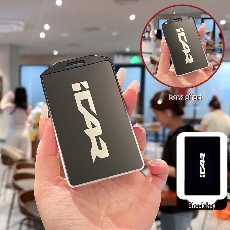 Chery iCar V23 Key Cover NFC Card Holder - ICAR03 Metal Protective Shell
Chery iCar V23 Key Cover NFC Card Holder - ICAR03 Metal Protective Shell