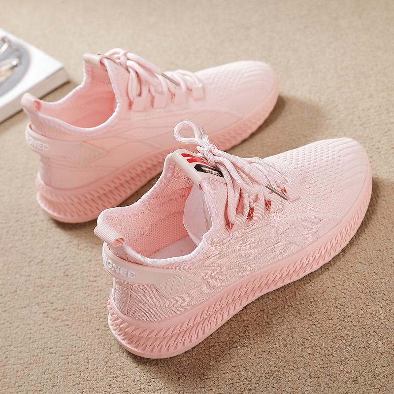 Flying woven sneakers female students soft-soled running shoes female 2 spring new versatile little white shoes female 40 рожевий
Flying woven sneakers female students soft-soled running shoes female 2 spring new versatile little white shoes female 40 рожевий