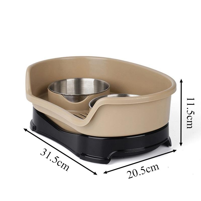 Drain Dog Bowl Stainless Steel Dog Cat Bowls Pet Cats Dogs Accessories Feeder Kitten Puppy Feeding and Water Pets Bowls Feeders коричневий
Drain Dog Bowl Stainless Steel Dog Cat Bowls Pet Cats Dogs Accessories Feeder Kitten Puppy Feeding and Water Pets Bowls Feeders коричневий