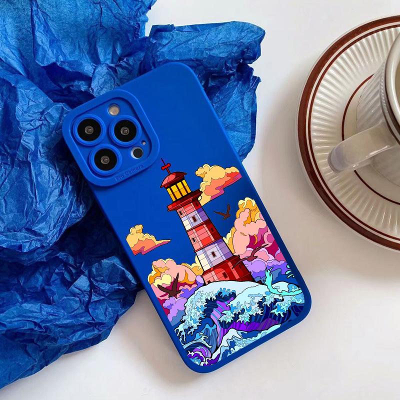 Blue Wave Phone Case For iphone 14 12 11 13 Pro Max Lighthouse Illustration Cover For Fundas iphone X XR XS 7 8 Plus SE2 Shells iphone14 plus
Blue Wave Phone Case For iphone 14 12 11 13 Pro Max Lighthouse Illustration Cover For Fundas iphone X XR XS 7 8 Plus SE2 Shells iphone14 plus