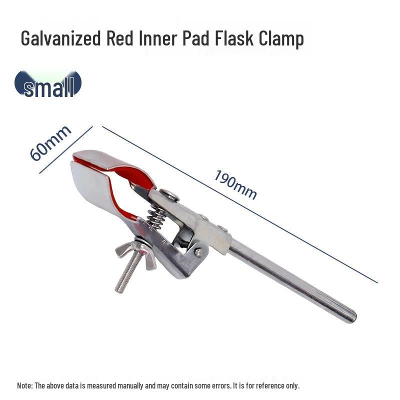 Universal High-Temperature Resistant Flask Clamp: Three-Jaw & Four-Jaw Cone Tube Clamp, Iron Stand, Titration Stand Accessories.
Universal High-Temperature Resistant Flask Clamp: Three-Jaw & Four-Jaw Cone Tube Clamp, Iron Stand, Titration Stand Accessories.