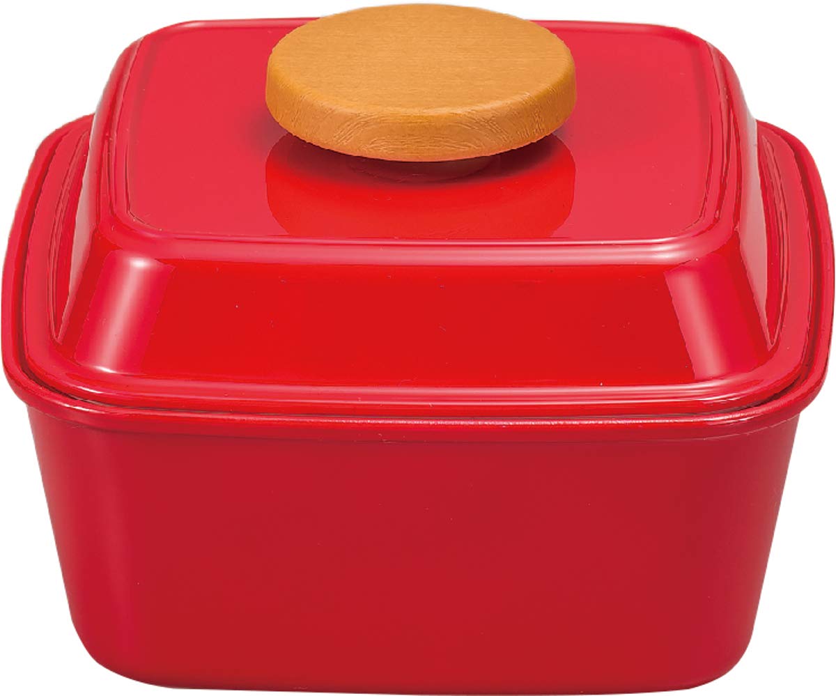 Masakazu Piatto Square Piatto Lunch Cherry Red Single Layer 650ml 4677245
Masakazu Piatto Square Piatto Lunch Cherry Red Single Layer 650ml 4677245