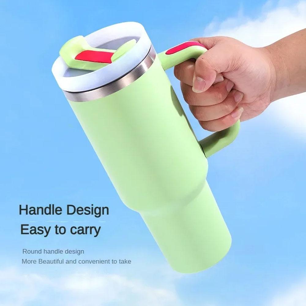 European and American 40oz car cup ice cream cup stainless steel vacuum insulation cup car handle insulation cup 1000-1500ml
European and American 40oz car cup ice cream cup stainless steel vacuum insulation cup car handle insulation cup 1000-1500ml