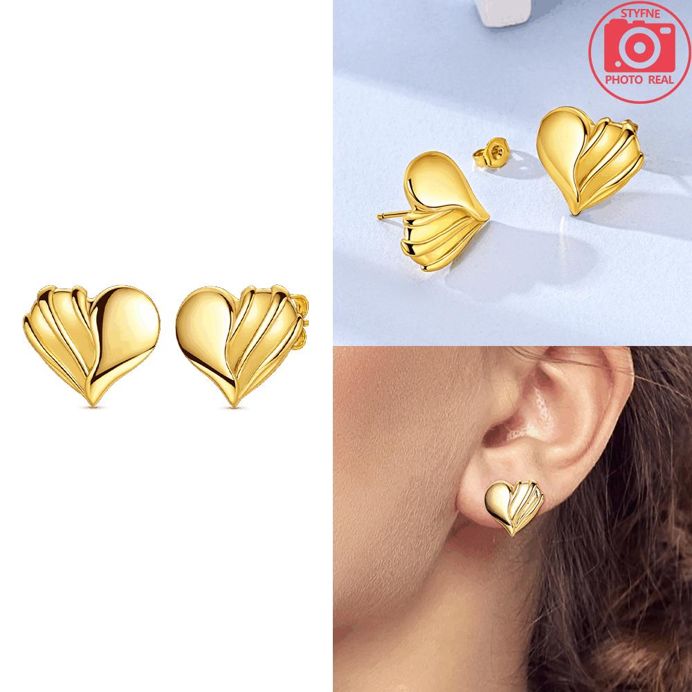Authentic copper Gold Plated Triangular Earring Flower Heart Butterfly Womens Earring Jewellery Accessory Valentine Gift Jewellery Set
Authentic copper Gold Plated Triangular Earring Flower Heart Butterfly Womens Earring Jewellery Accessory Valentine Gift Jewellery Set