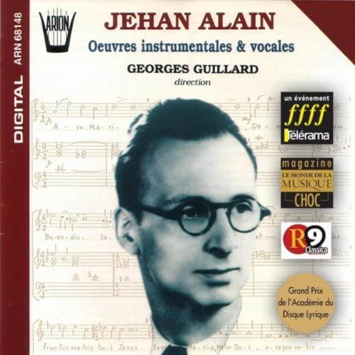 CD CAMERATA ST LOUIS, GUILLARD; ETC - Alain;Oeuvres Instrumentale ARN68148 Arion 1991 Japan Classical Used
CD CAMERATA ST LOUIS, GUILLARD; ETC - Alain;Oeuvres Instrumentale ARN68148 Arion 1991 Japan Classical Used
