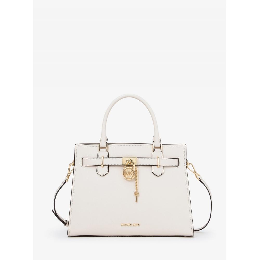 Michael Kors Hamilton Satchel Medium 35t1ghms2l2171 Світло-кремовий F 
Michael Kors Hamilton Satchel Medium 35t1ghms2l2171 Світло-кремовий F