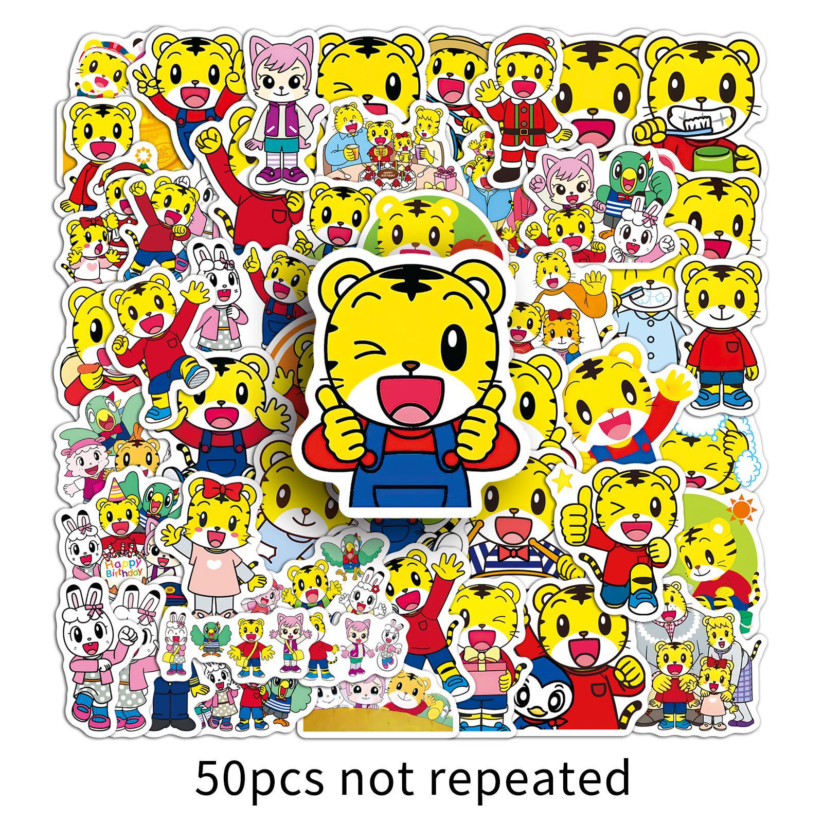 50 Creative Cartoon Graffiti Stickers for Notebooks, Luggage, Desktops, and Headphones
50 Creative Cartoon Graffiti Stickers for Notebooks, Luggage, Desktops, and Headphones