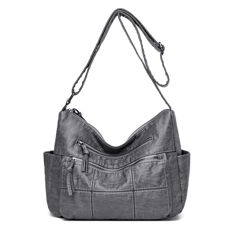 Retro Casual Tote Bag Female Luxury Designer Handbag Shoulder Bag for Women 2026 New Ladies Vintage PU Leather Crossbody Bag сірий колір
Retro Casual Tote Bag Female Luxury Designer Handbag Shoulder Bag for Women 2026 New Ladies Vintage PU Leather Crossbody Bag сірий колір