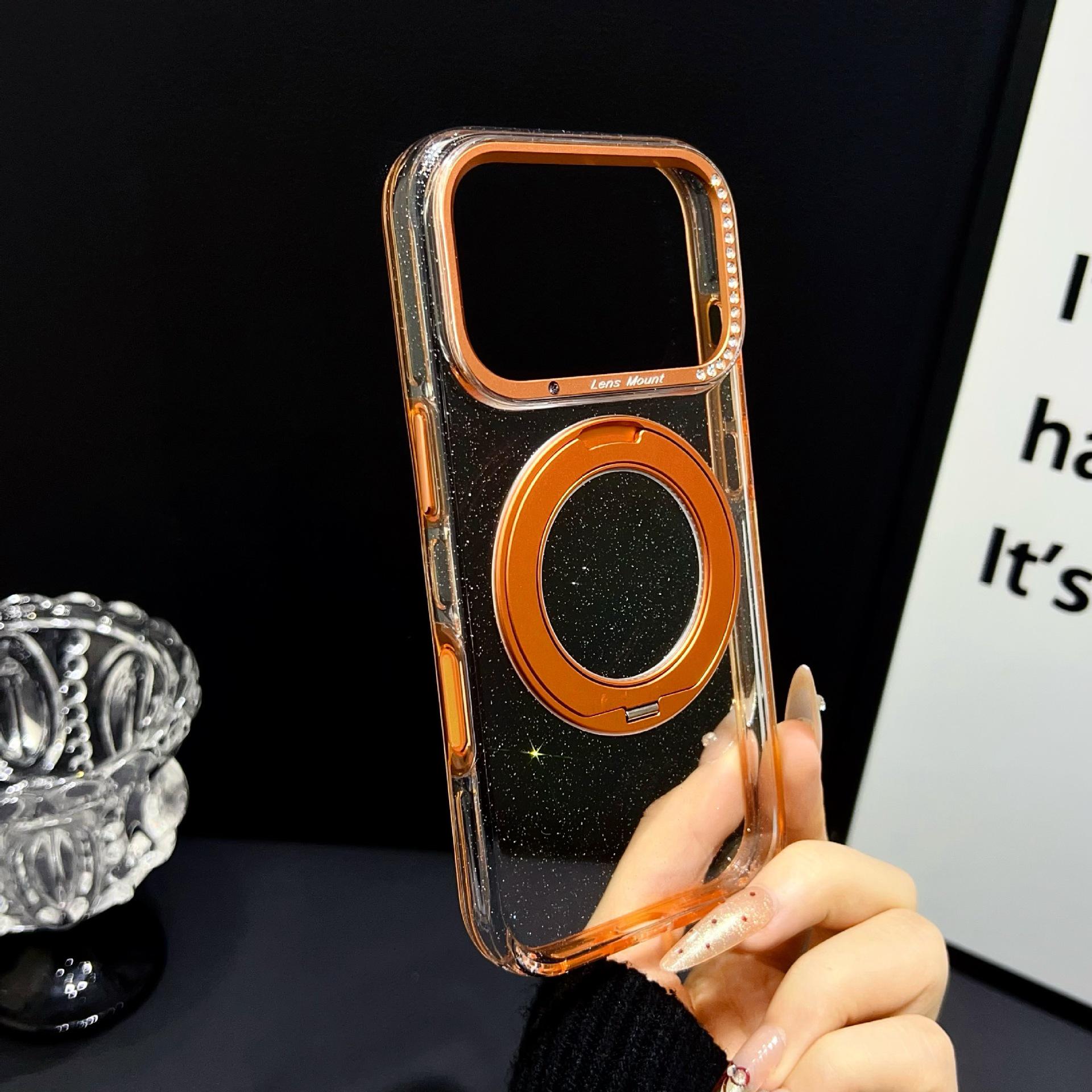 iPhone 17 Pro Max Magnetic Rotating Bracket Glitter Case, Women s Transparent Protective Cover. iPhone 17 Pro Max
iPhone 17 Pro Max Magnetic Rotating Bracket Glitter Case, Women s Transparent Protective Cover. iPhone 17 Pro Max