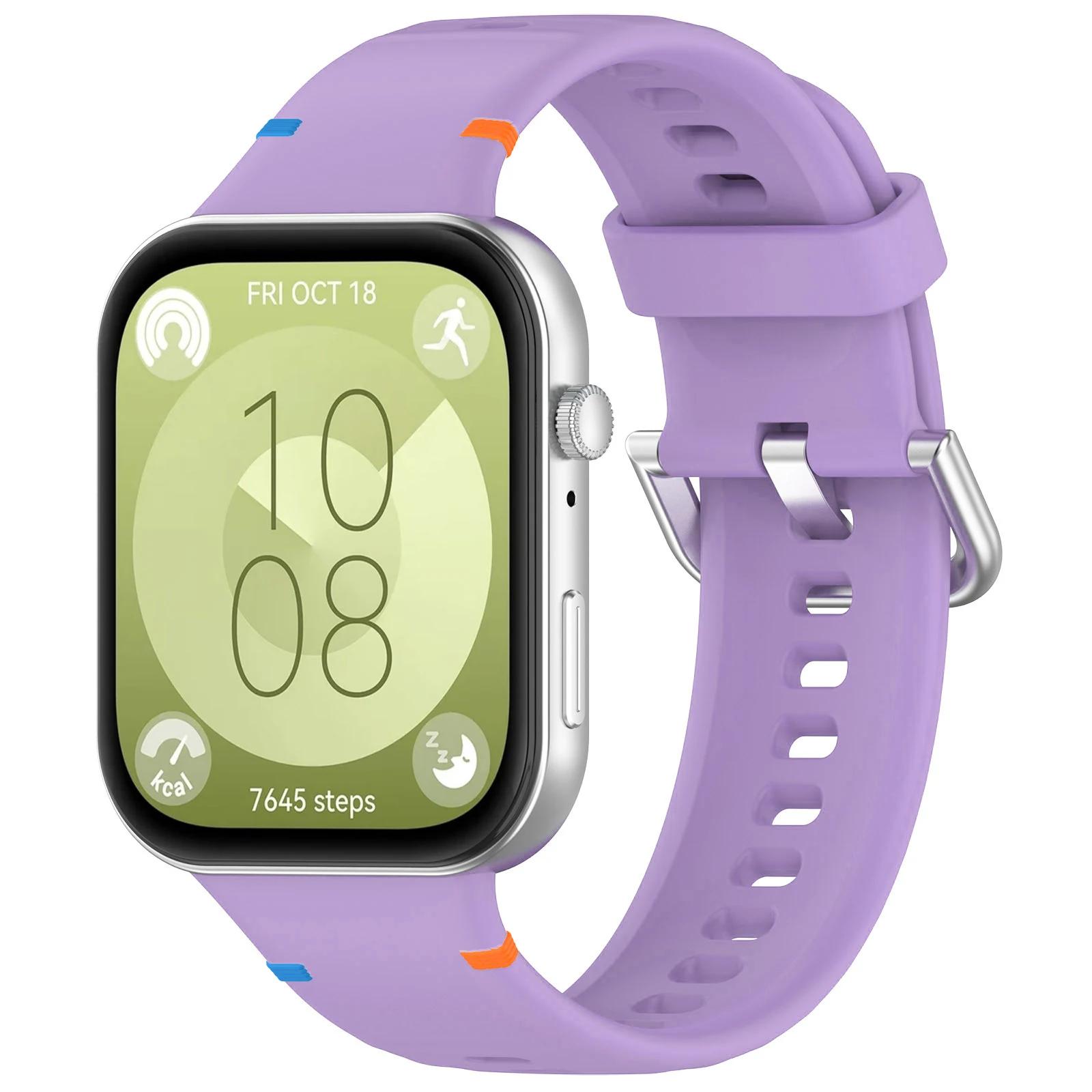 Original Silicone Strap For Huawei Watch Fit 4 Fit 4pro Smartwatch Sport Bracelet Replacement Wristband For Huawei Fit 3 Huawei Fit 4Pro фіолетовий
Original Silicone Strap For Huawei Watch Fit 4 Fit 4pro Smartwatch Sport Bracelet Replacement Wristband For Huawei Fit 3 Huawei Fit 4Pro фіолетовий