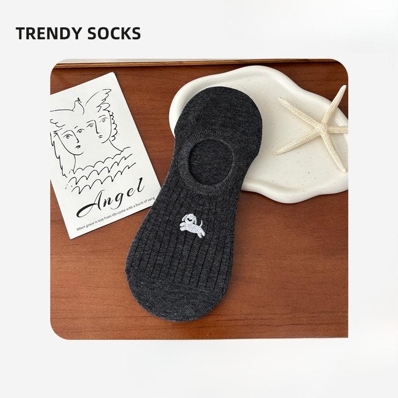 Spring/Summer Lightweight Cotton Socks - Invisible Socks for Children - Boneless Cartoon Boat Socks with Embroidery and Mesh Eyelets 1 pair
Spring/Summer Lightweight Cotton Socks - Invisible Socks for Children - Boneless Cartoon Boat Socks with Embroidery and Mesh Eyelets 1 pair