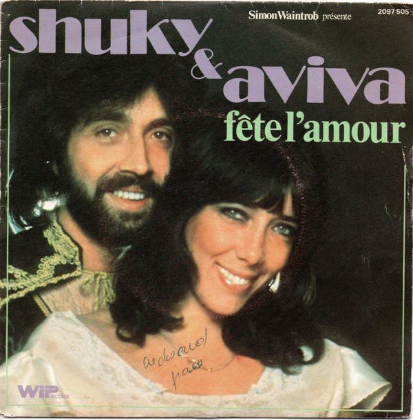 7inch Record SHUKY AVIVA Fte Lamour 2097505 Wip Records 1976 France Pop Used
7inch Record SHUKY AVIVA Fte Lamour 2097505 Wip Records 1976 France Pop Used