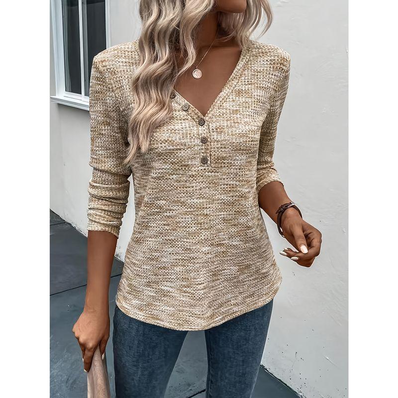 round Neck Autumn and Winter New Arrival Small Size Stretch Elegant Shirt Base Shirt Waffle Summer Pullover Knitwear Breathable Women Khaki XS
round Neck Autumn and Winter New Arrival Small Size Stretch Elegant Shirt Base Shirt Waffle Summer Pullover Knitwear Breathable Women Khaki XS