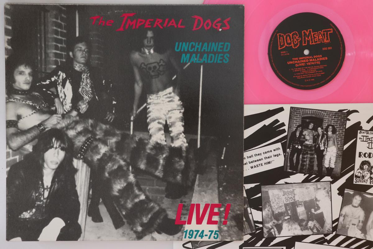 LP Record IMPERIAL DOGS - Unchained Maladies - Live! 1974-75 DOG003 DOG MEAT 1989 Australia Rock Used
LP Record IMPERIAL DOGS - Unchained Maladies - Live! 1974-75 DOG003 DOG MEAT 1989 Australia Rock Used