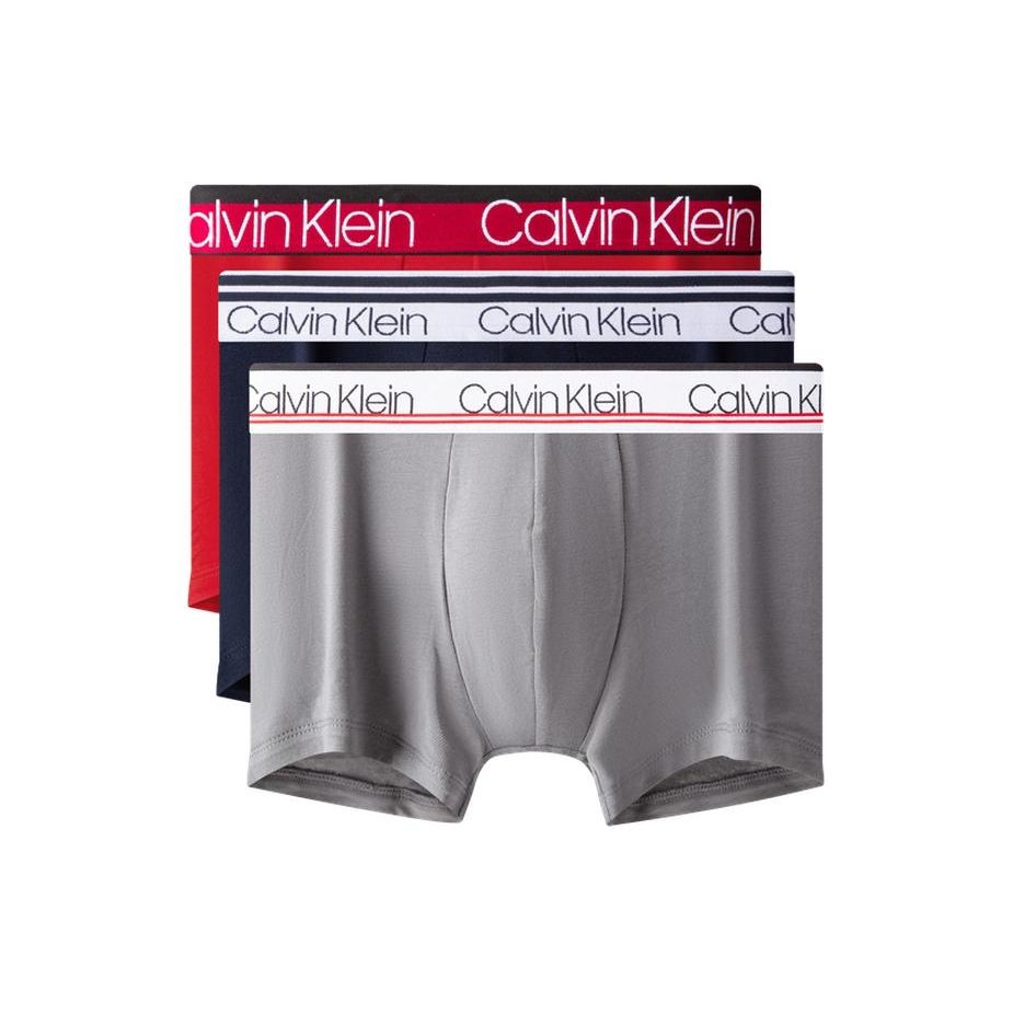 Calvin Klein Comfortable Low Rise Boxer Briefs With Letters 3 Pack Men Underwear NP2312O-L2M M
Calvin Klein Comfortable Low Rise Boxer Briefs With Letters 3 Pack Men Underwear NP2312O-L2M M