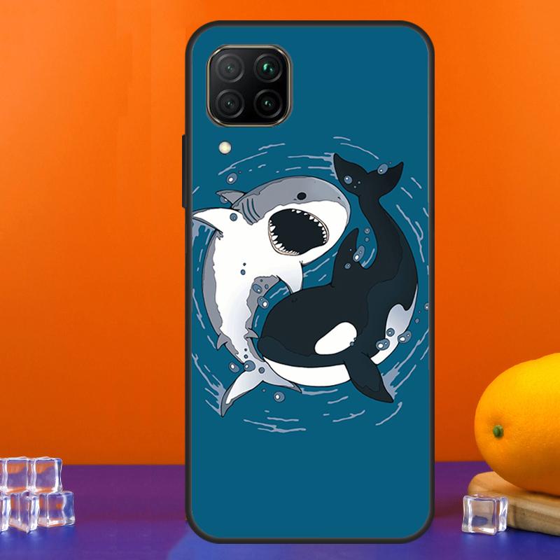 Shark and Killer Whale For Huawei Nova 12s 12i 11i 5T 9 10 SE Y91 Y90 Y60 Y70 Y72 Y61 P60 Pro P20 P40 P30 Lite Case Huawei Nova Y70
Shark and Killer Whale For Huawei Nova 12s 12i 11i 5T 9 10 SE Y91 Y90 Y60 Y70 Y72 Y61 P60 Pro P20 P40 P30 Lite Case Huawei Nova Y70