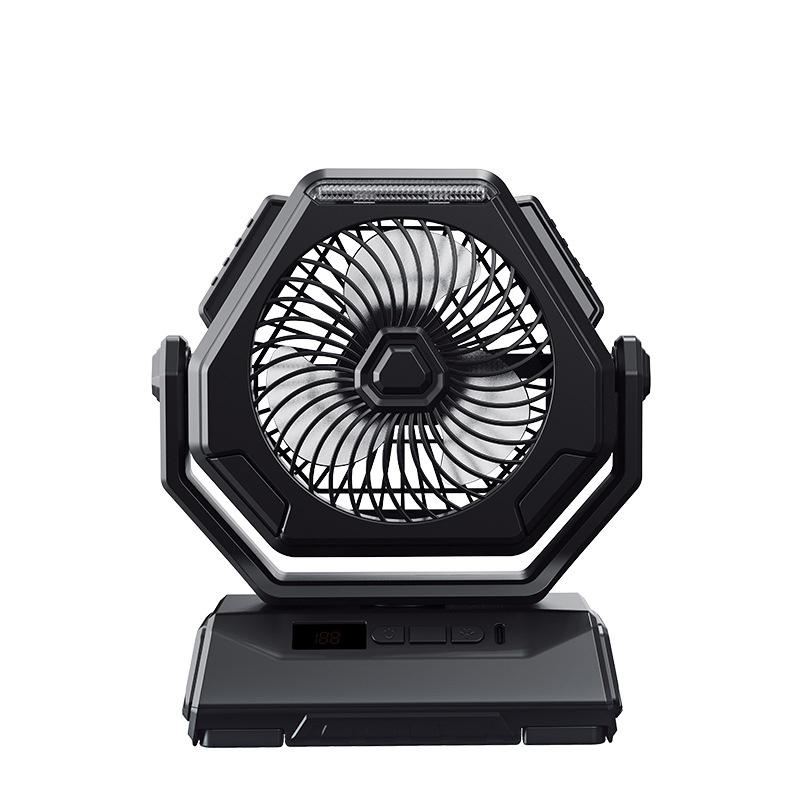 New Outdoor Camping Fan 6000mAh Automatic Oscillating Head Ceiling Fan 3-speed LED Night Light 100-speed Wind Charge Your Phone
New Outdoor Camping Fan 6000mAh Automatic Oscillating Head Ceiling Fan 3-speed LED Night Light 100-speed Wind Charge Your Phone