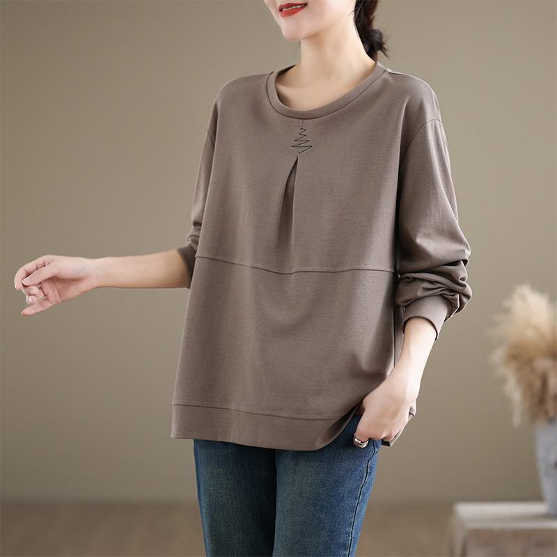 DIMANAF 2025 Осень Футболка больших размеров Женская С длинным рукавом Пуловер Толстовки Свободные Топы Футболки Хлопок One Size бежевый
DIMANAF 2025 Осень Футболка больших размеров Женская С длинным рукавом Пуловер Толстовки Свободные Топы Футболки Хлопок One Size бежевый