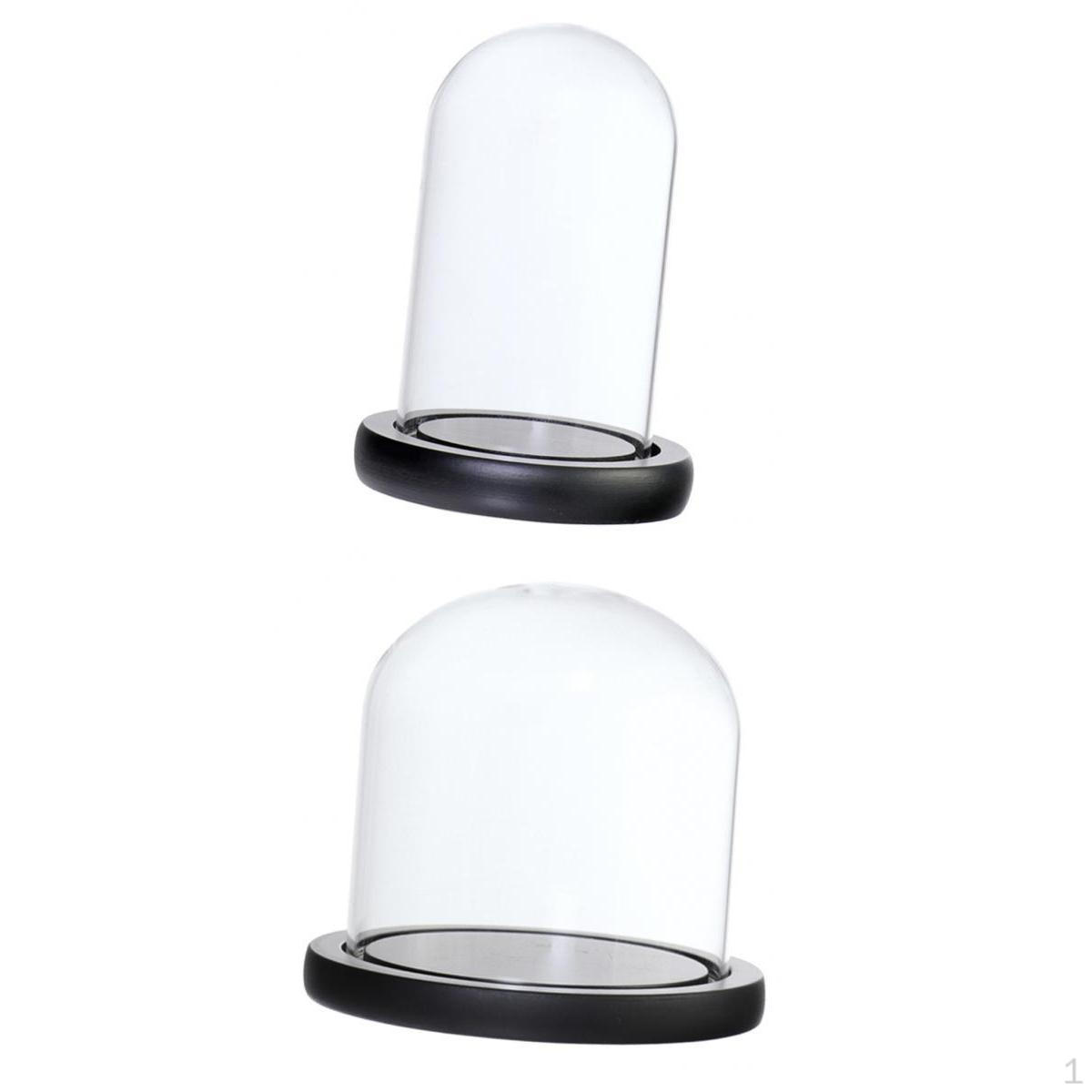 2xстеклянный купольный колпак с цветочным пейзажем, держатель для стекла, 2 размера 
2xстеклянный купольный колпак с цветочным пейзажем, держатель для стекла, 2 размера