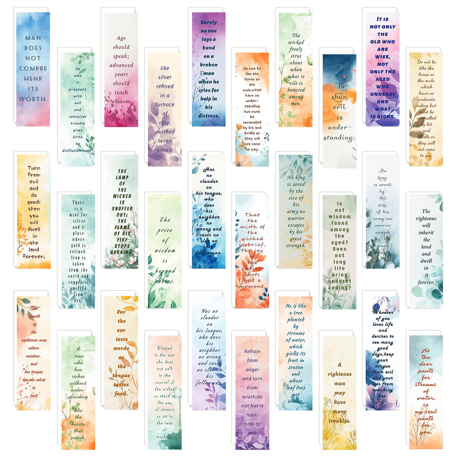 30 Watercolor Bible Bookmarks Cartoon Cute Reading Book Pages Book Labeling Decoration Student Creative Gifts Diy
30 Watercolor Bible Bookmarks Cartoon Cute Reading Book Pages Book Labeling Decoration Student Creative Gifts Diy