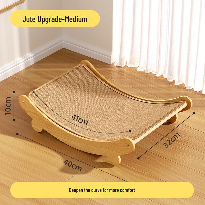 Сизалевая когтеточка для кошек: Прочная, не скалывающаяся доска для кровати и когтей Default
Сизалевая когтеточка для кошек: Прочная, не скалывающаяся доска для кровати и когтей Default