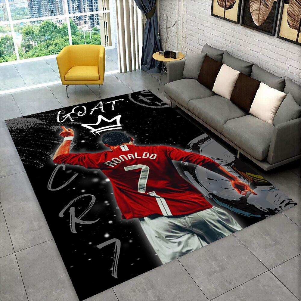 Ковер CR7 Goat Ronaldo Футбольная Звезда для Игровой Комнаты, Спальни, Гостиной, Дивана, Домашнего Декора, Детский Ковер Нескользящий Коврик для Пола Подарок 40x60cm
Ковер CR7 Goat Ronaldo Футбольная Звезда для Игровой Комнаты, Спальни, Гостиной, Дивана, Домашнего Декора, Детский Ковер Нескользящий Коврик для Пола Подарок 40x60cm