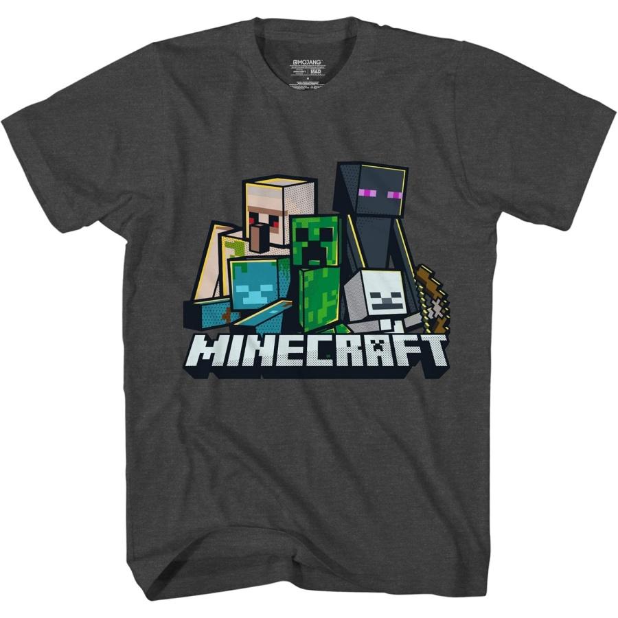 Minecraft Big Boys Naughty Mobs Tee, Charcoal Heather (XS) XXXXXL різнокольоровий
Minecraft Big Boys Naughty Mobs Tee, Charcoal Heather (XS) XXXXXL різнокольоровий