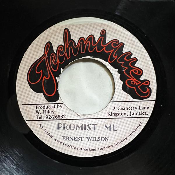 7inch Record ERNEST WILSON - Promist Me NONE Techniques Jamaica Reggae, Ska & Dub Used
7inch Record ERNEST WILSON - Promist Me NONE Techniques Jamaica Reggae, Ska & Dub Used