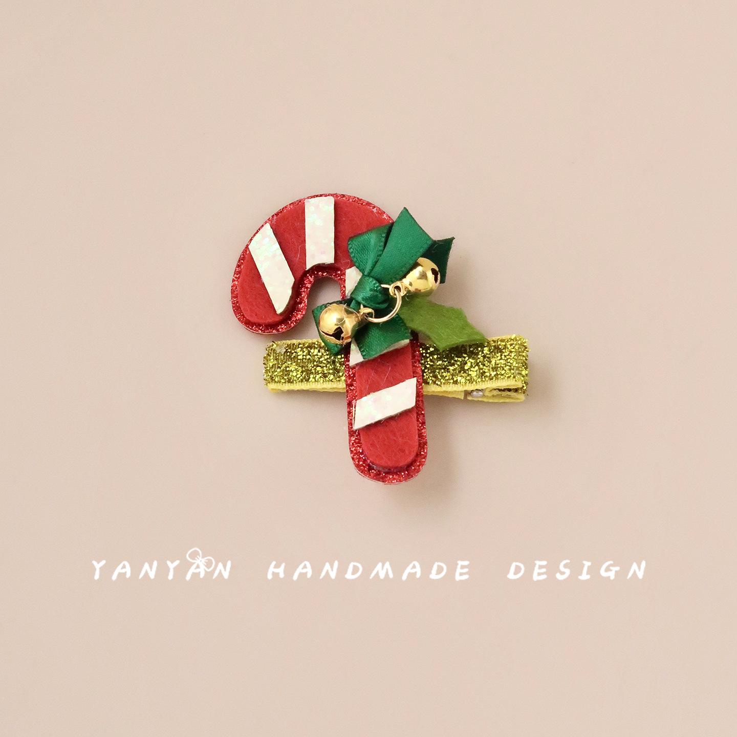 Christmas Korean Style Baby Bangs Hair Clip - Handmade Fabric Pinch Clip for Girls One Set
Christmas Korean Style Baby Bangs Hair Clip - Handmade Fabric Pinch Clip for Girls One Set