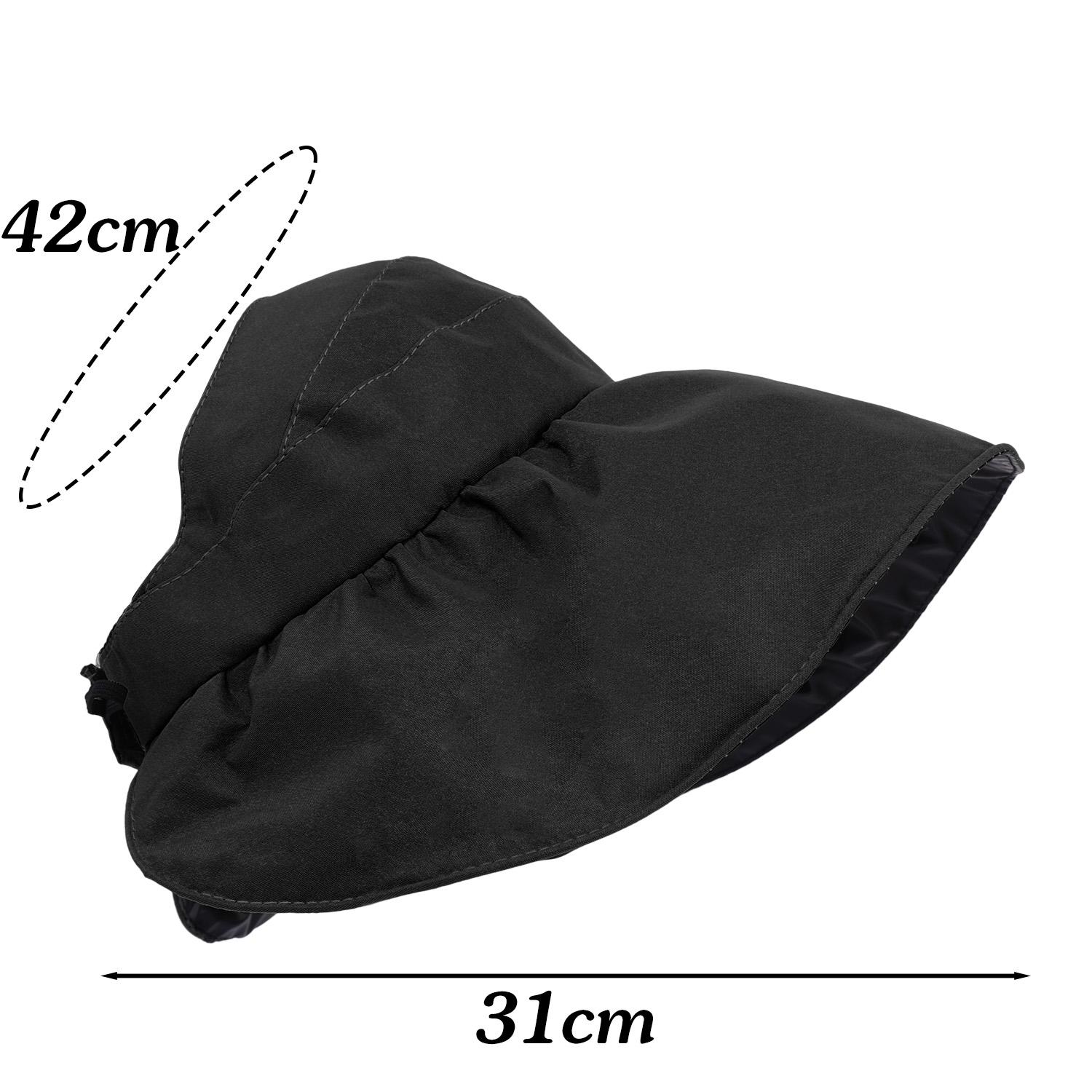 2025 New Summer Empty Top Wide Brim Sun Hat for Women Anti UV Sunscreen Bucket Hat Female Sun Protection Outdoor Beach Cap чорний
2025 New Summer Empty Top Wide Brim Sun Hat for Women Anti UV Sunscreen Bucket Hat Female Sun Protection Outdoor Beach Cap чорний