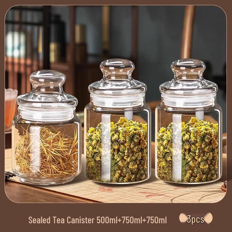 ZISIZ Glass Sealed Jar Set
ZISIZ Glass Sealed Jar Set