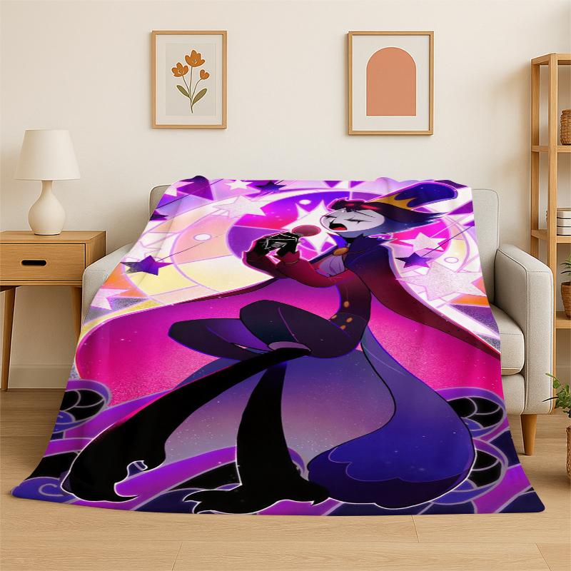 3D Cartoon H-Hazbin Hotel Charlie Flannel Blanket Soft Warm Throw Blanket for Bedroom Living Room Bed Travel Camping Picnic 75x90cm
3D Cartoon H-Hazbin Hotel Charlie Flannel Blanket Soft Warm Throw Blanket for Bedroom Living Room Bed Travel Camping Picnic 75x90cm