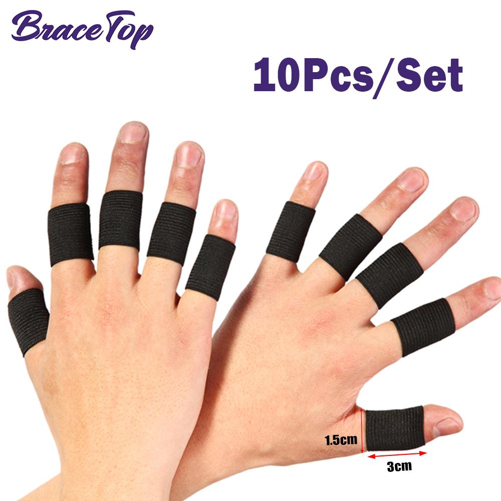 Bracetop 10Pcs Stretchy Sports Finger Sleeves Arthritis Support Finger Guard Outdoor Basketball Volleyball Finger Protection New
Bracetop 10Pcs Stretchy Sports Finger Sleeves Arthritis Support Finger Guard Outdoor Basketball Volleyball Finger Protection New