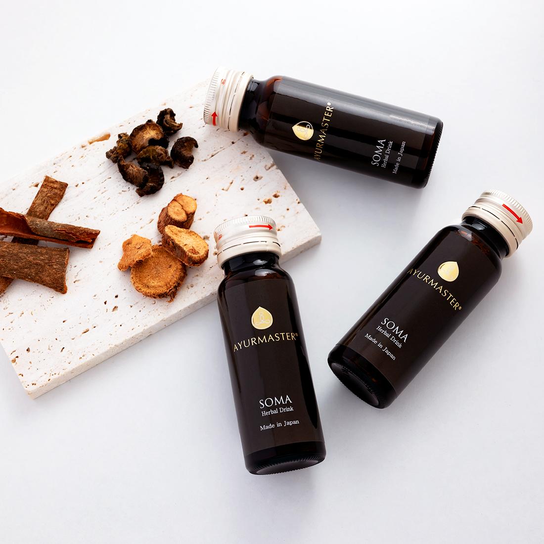 Herbal Drink – Maximum Boost for Youthful Vitality & Inner Health – AYURMASTER SOMA HERBAL DRINK – 50 mL (1 Bottle)
Herbal Drink – Maximum Boost for Youthful Vitality & Inner Health – AYURMASTER SOMA HERBAL DRINK – 50 mL (1 Bottle)