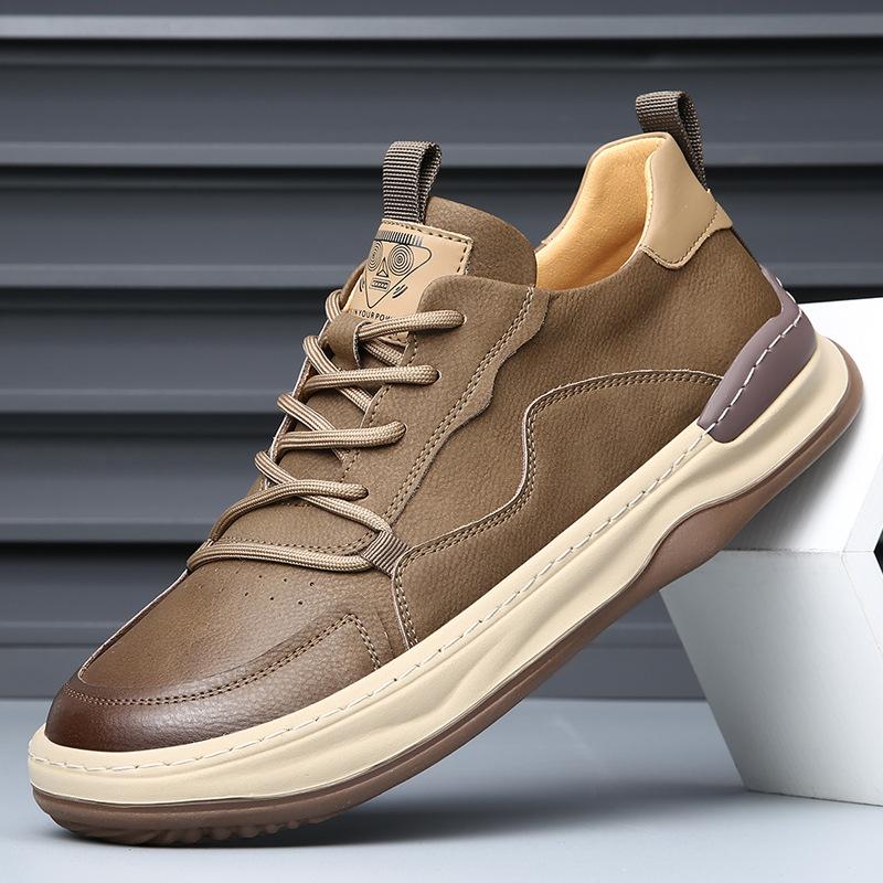 New leather men s shoes spring breathable crooked clown shoes trend versatile casual white shoes men s board shoes 37
New leather men s shoes spring breathable crooked clown shoes trend versatile casual white shoes men s board shoes 37