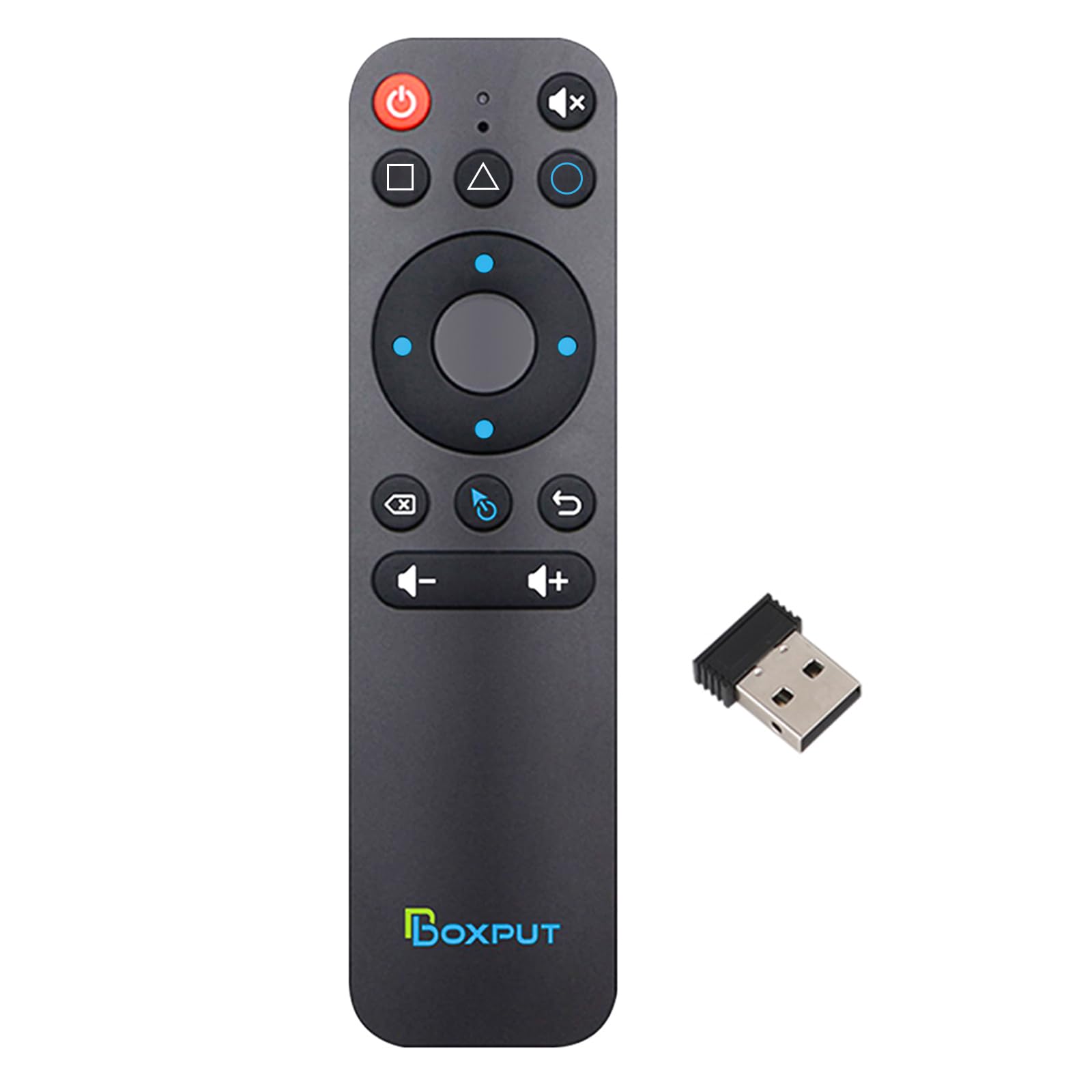BOXPUT BPR 1 S Plus Aerial Mouse Remote Control Radio Frequency Remote Control BT Voice Remote Control with Infrared Learning Gyro USB Applicable to
BOXPUT BPR 1 S Plus Aerial Mouse Remote Control Radio Frequency Remote Control BT Voice Remote Control with Infrared Learning Gyro USB Applicable to