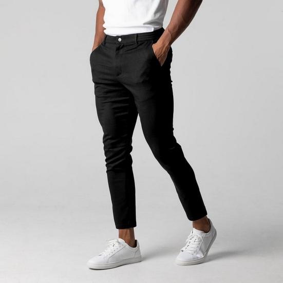 Yousheng мужские брюки эластичные средней талии пуговицы на молнии карманы Slim Fit сплошной цвет мягкие дышащие деловые официальные длинные брюки
Yousheng мужские брюки эластичные средней талии пуговицы на молнии карманы Slim Fit сплошной цвет мягкие дышащие деловые официальные длинные брюки