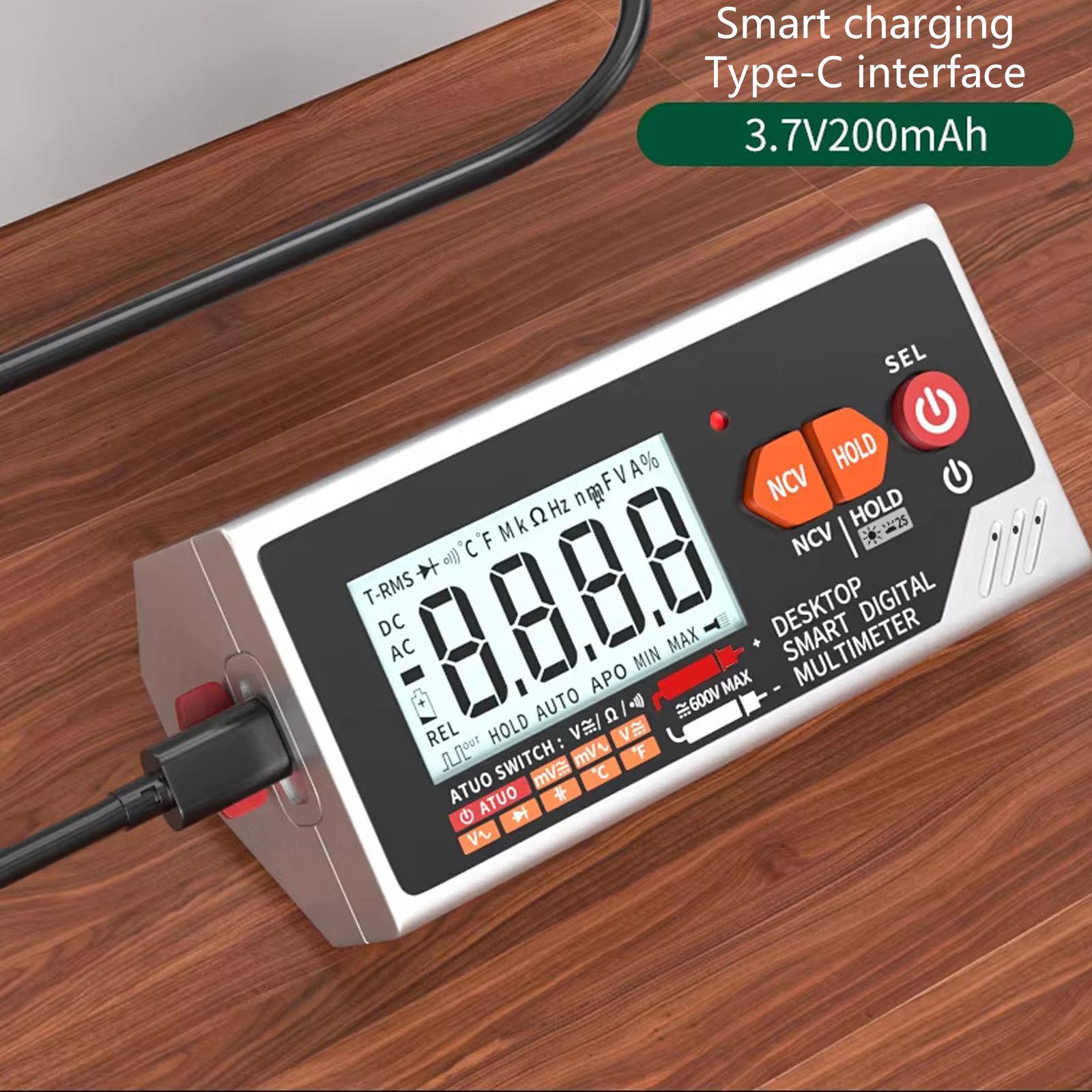 Advanced Handheld Digital Multimeter 5999 Counts Capacitance Resistance Tester Suitable For Wiring Specialists Home Users 1
Advanced Handheld Digital Multimeter 5999 Counts Capacitance Resistance Tester Suitable For Wiring Specialists Home Users 1