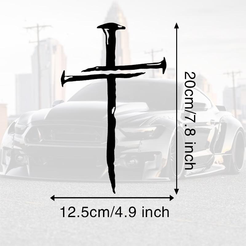 Наклейка с геометрическим крестом Прочный, легко наносимый винил для автомобилей, ноутбуков и т. д. — шикарная персонализация в любом месте 12.5x20cm
Наклейка с геометрическим крестом Прочный, легко наносимый винил для автомобилей, ноутбуков и т. д. — шикарная персонализация в любом месте 12.5x20cm