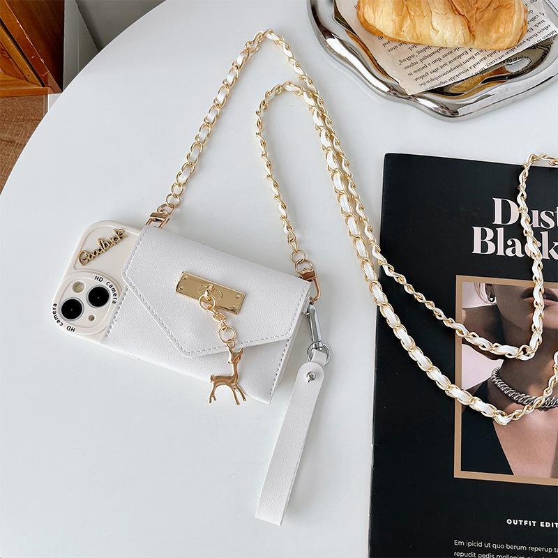 For IPhone17Pro Mobile Phone Case for Apple 14 Coin Purse Card Holder 11 Crossbody Chain 12 Portable Deer Pendant 8 For iPhone 17Promax
For IPhone17Pro Mobile Phone Case for Apple 14 Coin Purse Card Holder 11 Crossbody Chain 12 Portable Deer Pendant 8 For iPhone 17Promax