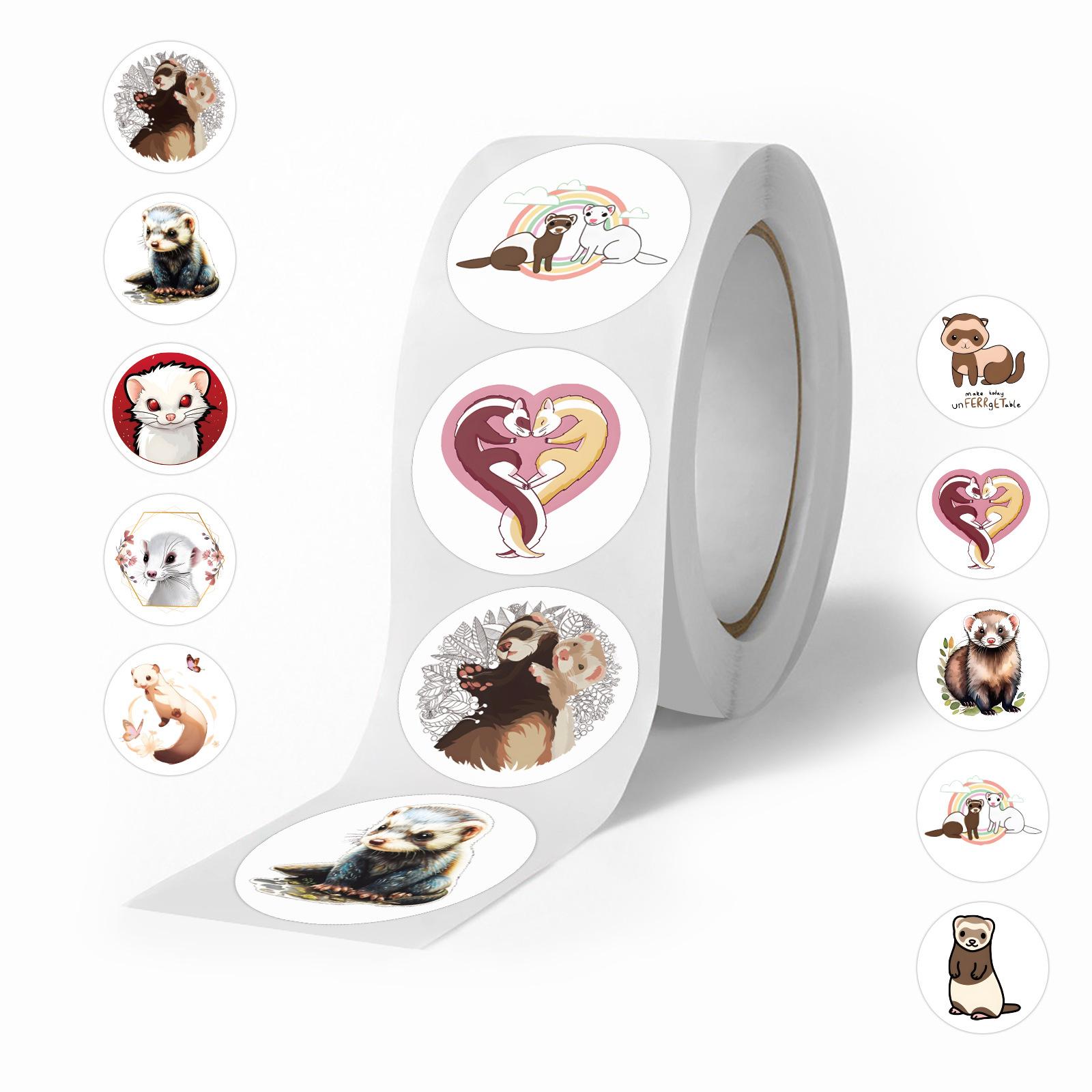 500 Stickers/Rolled Ferret Cartoon Roll Tape Refrigerator Skateboard Cabinet Cup Mobile Phone Hand Tent Tape Premium
500 Stickers/Rolled Ferret Cartoon Roll Tape Refrigerator Skateboard Cabinet Cup Mobile Phone Hand Tent Tape Premium