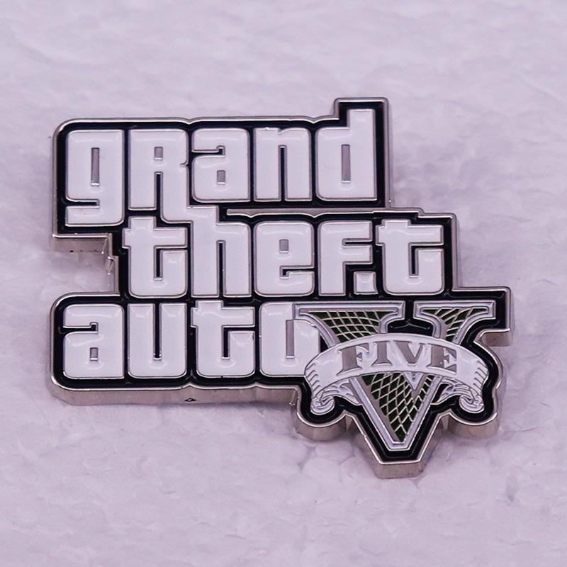 Grand Theft Auto Action-Adventure Game Brooch
Grand Theft Auto Action-Adventure Game Brooch