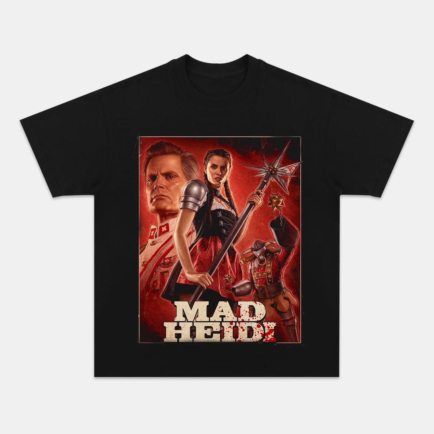 Mad Heidi Cult Horror Movie Graphic TShirt Unisex Women Casual Cotton Streetwear Fans Top 4XL
Mad Heidi Cult Horror Movie Graphic TShirt Unisex Women Casual Cotton Streetwear Fans Top 4XL