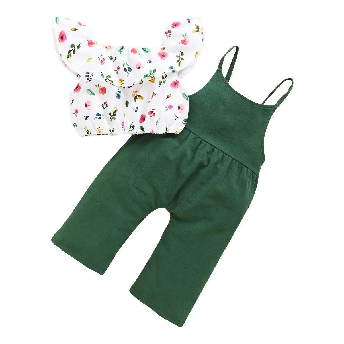 Toddler Girl Set 1-5 Years Kids Baby Girl Clothes Set Floral Print Lotus Leaf Short Top+Suspender Pant Fashion Cute 2PCS Outfit 120 (4-5Y)
Toddler Girl Set 1-5 Years Kids Baby Girl Clothes Set Floral Print Lotus Leaf Short Top+Suspender Pant Fashion Cute 2PCS Outfit 120 (4-5Y)