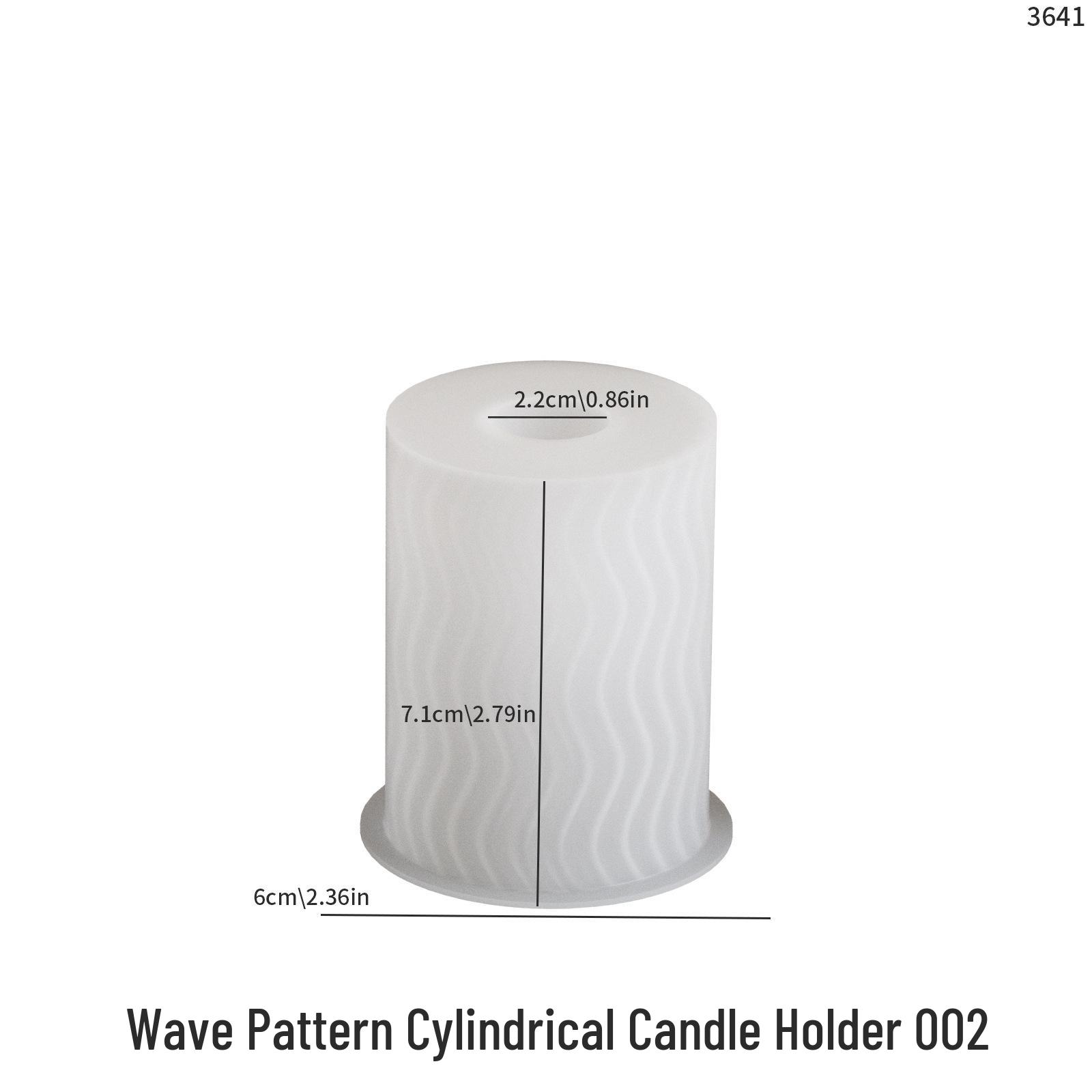 Nordic Striped Cylindrical Candle Holder Silicone Mold for DIY Aromatherapy Candles
Nordic Striped Cylindrical Candle Holder Silicone Mold for DIY Aromatherapy Candles