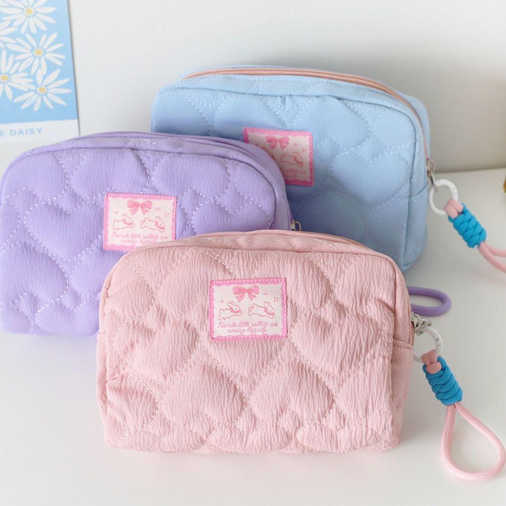 Сумка для макияжа с рисунком кролика, сумка для хранения Kawaii, симпатичная косметичка розовый
Сумка для макияжа с рисунком кролика, сумка для хранения Kawaii, симпатичная косметичка розовый
