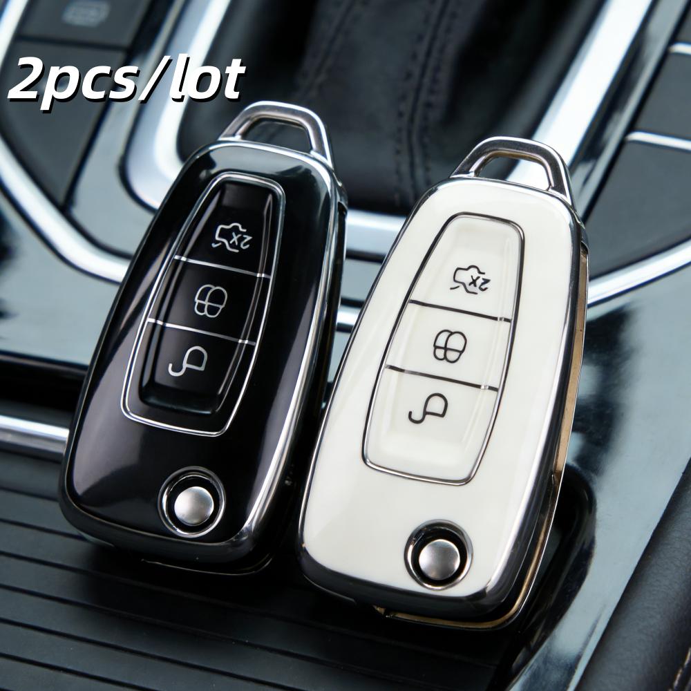 2Pcs Car Key Case Covers For Ford Focus 3 4 Mondeo Mk3 Mk4 Fiesta Ecosport Kuga St C-Max B-Max
2Pcs Car Key Case Covers For Ford Focus 3 4 Mondeo Mk3 Mk4 Fiesta Ecosport Kuga St C-Max B-Max