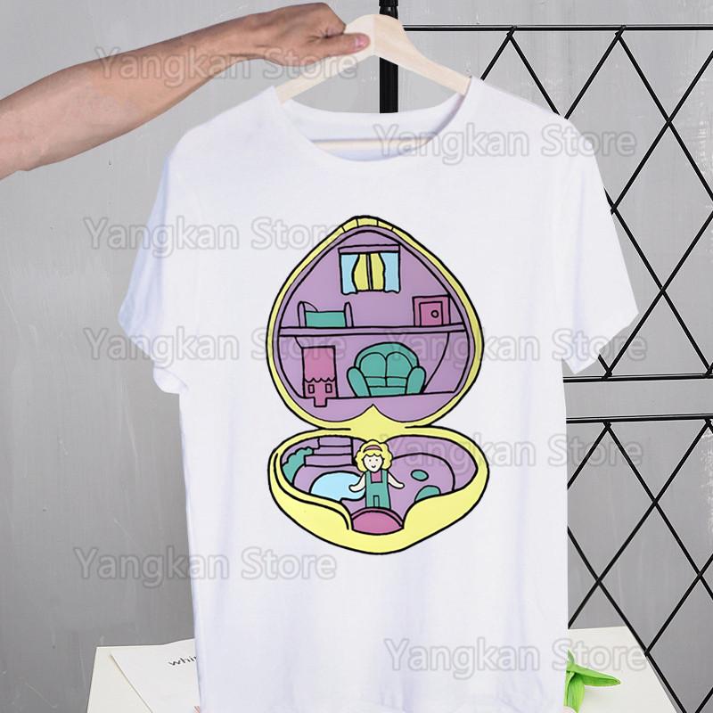Polly Pocket Harajuku Unisex s Tshirt Printed Unisex Short Sleeve T Shirt Casual T-shirt Male Streetwear Tops Shirt S
Polly Pocket Harajuku Unisex s Tshirt Printed Unisex Short Sleeve T Shirt Casual T-shirt Male Streetwear Tops Shirt S