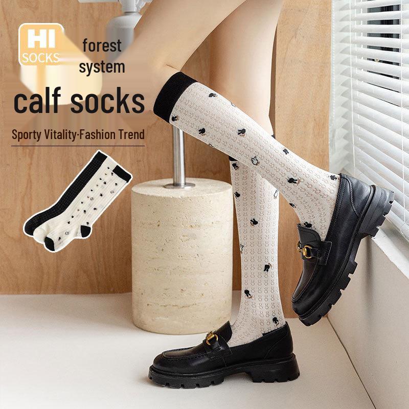 Girl s Trendy Cotton Knee-High Socks – Spring & Summer, Breathable, Academy Style with Rabbit Design Standard
Girl s Trendy Cotton Knee-High Socks – Spring & Summer, Breathable, Academy Style with Rabbit Design Standard